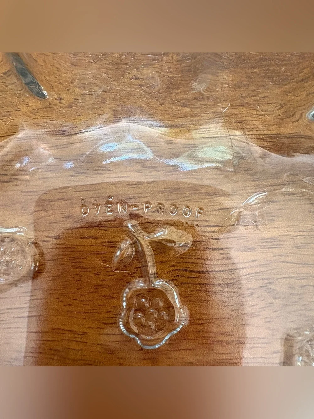 Savannah Clear Anchor Hocking 10” Quiche Set of 2 Vintage Like New Ovenproof